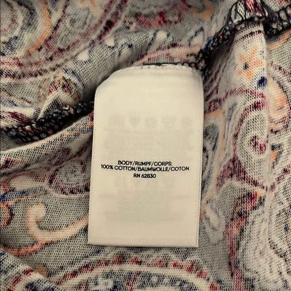 Lands' End Purple Sleeveless V-Neck coverup 1X - Picture 7 of 8